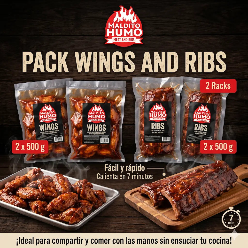 Pack Wings and ribs (ENVIO GRATIS)