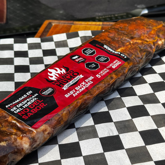 Baby Back Ribs BBQ Ahumadas – 550 g aprox.