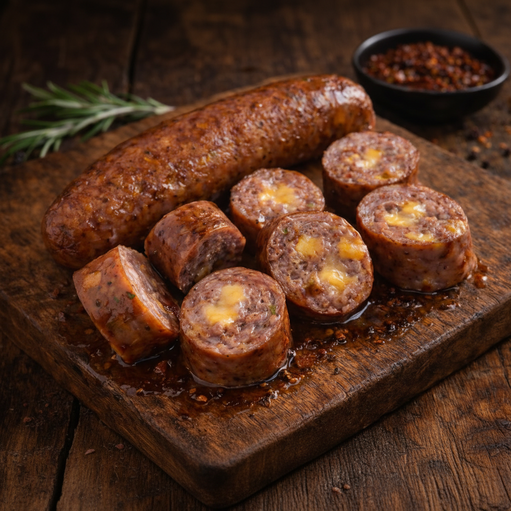 Longaniza Cheddar Jalapeño Ahumada – 500 g